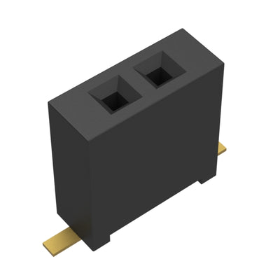 MLE-101-01-G-DV by Samtec Inc. - CONNECTOR RECPT 2POS GOLD SMD