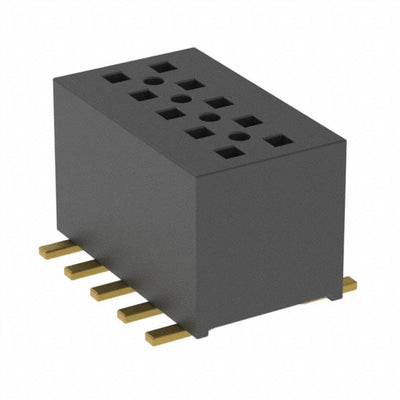 MLE-105-01-G-DV by Samtec Inc. - CONNECTOR RECPT 10POS 0.039 GOLD SMD
