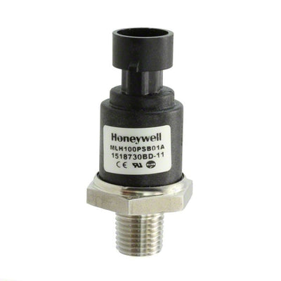 MLH100PSB01A by Honeywell Sensing and Productivity Solutions - SENSOR SEALED GAUGE 0-100 PSI