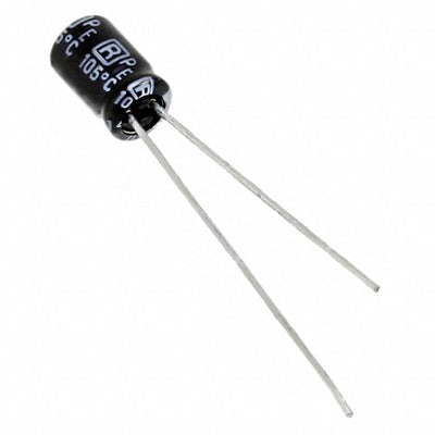 25ML10MEFC4X5 by Rubycon - ALUMIN CAP 10UF 20% 25V RADIAL
