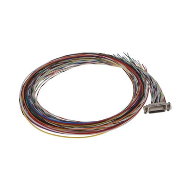 MM-212-025-161-22WD by AirBorn, Inc. - D-SUB, PLUG, .050"", 2ROW, 25POS,