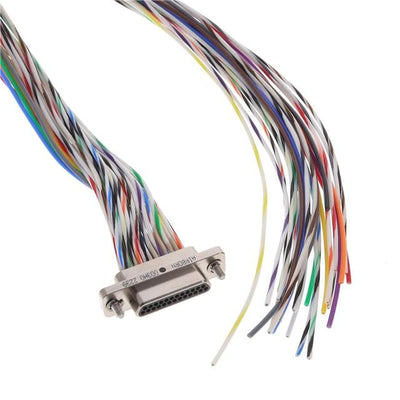 MM-212-025-161-41WD by AirBorn, Inc. - D-SUB, PLUG, .050"", 2ROW, 25POS,