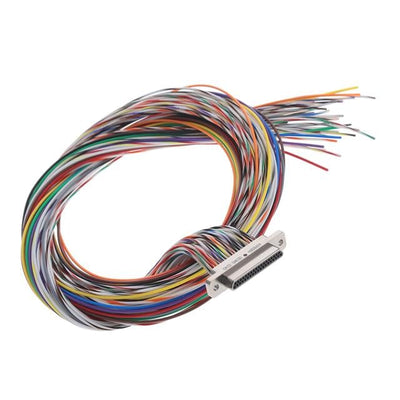 MM-212-037-161-00WD by AirBorn, Inc. - D-SUB, PLUG, .050"", 2ROW, 37POS,