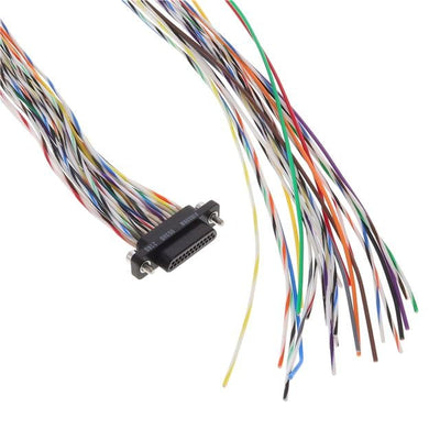 MM-214-025-161-45WC by AirBorn, Inc. - D-SUB, PLUG, .050"", 2ROW, 25POS,