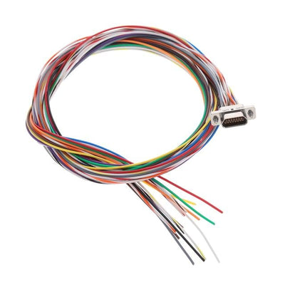 MM-222-015-261-45WD by AirBorn, Inc. - D-SUB, RCPTL, .050"", 2ROW, 15POS
