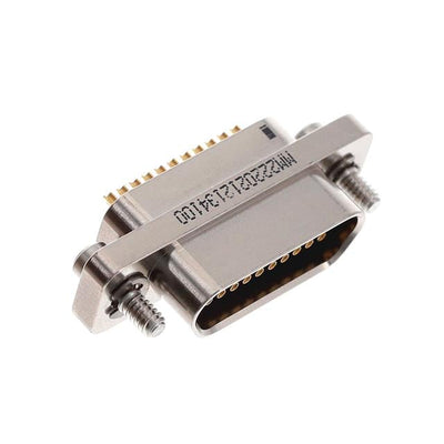 MM-222-021-213-4100 by AirBorn, Inc. - D-SUB, RCPTL, .050"", 2ROW, 21POS