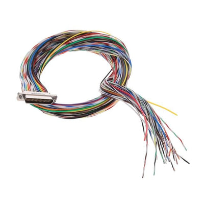 MM-222-037-261-45WD by AirBorn, Inc. - D-SUB, RCPTL, .050"", 2ROW, 37POS
