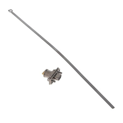 MM-2P2-009-113-4500 by AirBorn, Inc. - D-SUB, PLUG, .050"", 2ROW, 9POS,