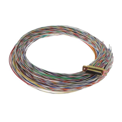MM-313-051-161-00WD by AirBorn, Inc. - D-SUB, PLUG, .050"", 3ROW, 51POS,