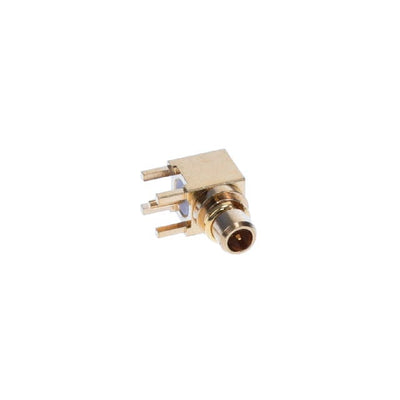 MMCX-P-P-H-RA-TH1 by Samtec Inc. - CONNECTOR MMCX PLUG R/A 50 OHM PCB