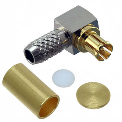 MMCX7-P-C-GF-RA-CA3 by Samtec Inc. - CONNECTOR MMCX PLUG R/A 75 OHM SOLDER