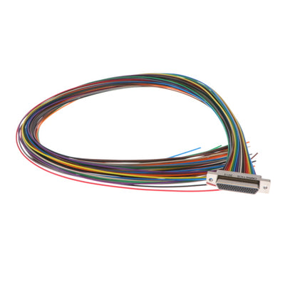 A98100-513 by Omnetics - MICRO-D 51POS MALE W/ 18IN WIRE
