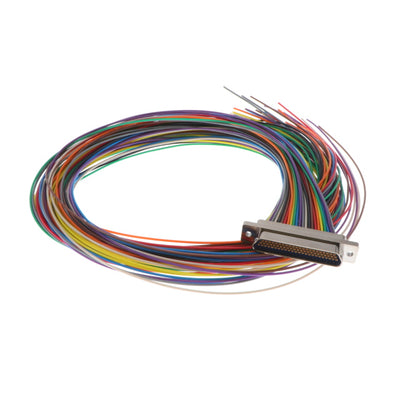 A99100-069 by Omnetics - MICRO-D 69POS FEMALE W/ 18IN WIR