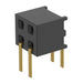 MMS-102-01-H-DH by Samtec Inc. - CONNECTOR RECPT 4P 0.079 GOLD PCB R/A