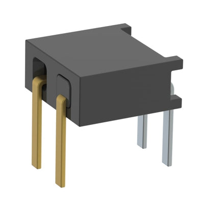 MMS-102-01-L-SH-01 by Samtec Inc. - CONNECTOR RECPT 2P 0.079 GOLD PCB R/A