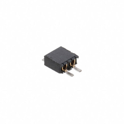 MMS-102-02-F-SH-TR by Samtec Inc. - CONNECTOR RECPT 2P 0.079 GOLD SMD R/A