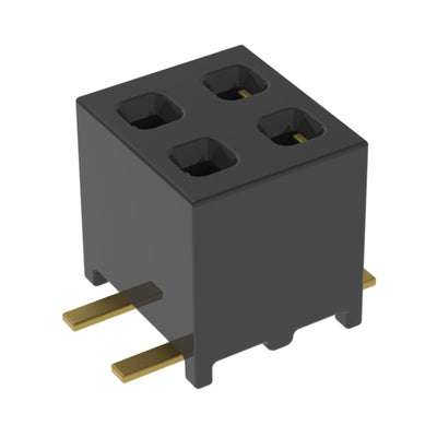 MMS-102-02-H-DV-TR by Samtec Inc. - 2.00 MM TIGER CLAW SOCKET STRIP
