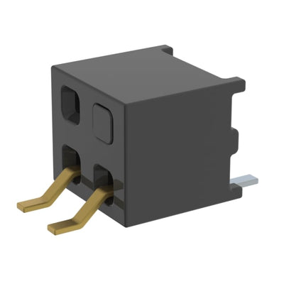 MMS-102-02-L-DH-02 by Samtec Inc. - CONNECTOR RECPT 4P 0.079 GOLD SMD R/A