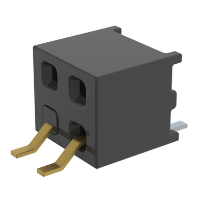 MMS-102-02-L-DH-03-TR by Samtec Inc. - CONNECTOR RECPT 4P 0.079 GOLD SMD R/A