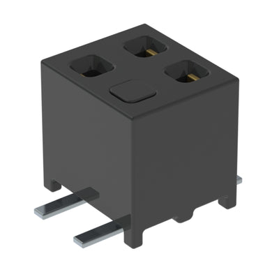 MMS-102-02-L-DV-01-M-TR by Samtec Inc. - CONNECTOR RECPT 4POS 0.079 GOLD SMD