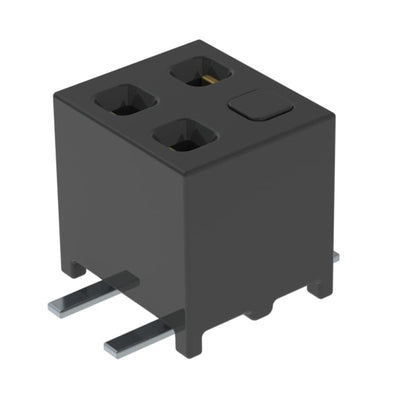 MMS-102-02-F-DV-02-M by Samtec Inc. - CONNECTOR RECPT 4POS 0.079 GOLD SMD