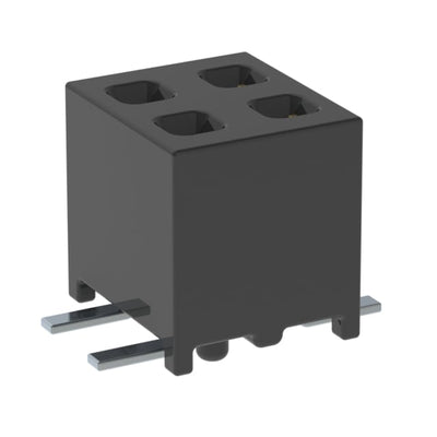 MMS-102-02-S-DV-A by Samtec Inc. - CONNECTOR RECPT 4POS 0.079 GOLD SMD