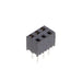 MMS-103-01-F-DV by Samtec Inc. - CONNECTOR RECPT 6POS 0.079 GOLD PCB