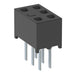 MMS-103-01-L-DV-03 by Samtec Inc. - CONNECTOR RECPT 6POS 0.079 GOLD PCB