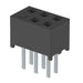 MMS-103-01-L-DV-05 by Samtec Inc. - CONNECTOR RECPT 6POS 0.079 GOLD PCB