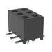 MMS-103-02-L-DV-LC by Samtec Inc. - CONNECTOR RECPT 6POS 0.079 GOLD SMD