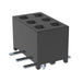 MMS-103-02-F-DV-LC by Samtec Inc. - CONNECTOR RECPT 6POS 0.079 GOLD SMD