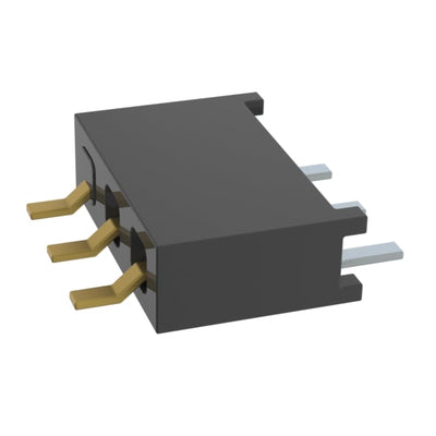 MMS-103-02-L-SH-03-TR by Samtec Inc. - CONNECTOR RECPT 3P 0.079 GOLD SMD R/A