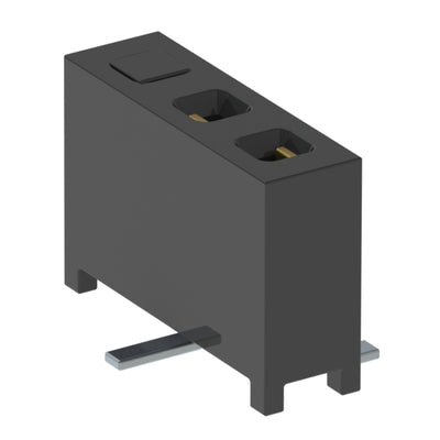 MMS-103-02-L-SV-03 by Samtec Inc. - CONNECTOR RECPT 3POS 0.079 GOLD SMD