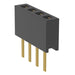 MMS-104-01-H-SV by Samtec Inc. - CONNECTOR RECPT 4POS 0.079 GOLD PCB