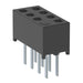 MMS-104-01-L-DV-01 by Samtec Inc. - CONNECTOR RECPT 8POS 0.079 GOLD PCB