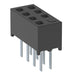 MMS-104-01-L-DV-02 by Samtec Inc. - CONNECTOR RECPT 8POS 0.079 GOLD PCB