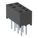 MMS-104-01-L-DV-03 by Samtec Inc. - CONNECTOR RECPT 8POS 0.079 GOLD PCB