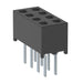 MMS-104-01-L-DV by Samtec Inc. - CONNECTOR RECPT 8POS 0.079 GOLD PCB