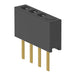 MMS-104-01-L-SV-01 by Samtec Inc. - CONNECTOR RECPT 4POS 0.079 GOLD PCB