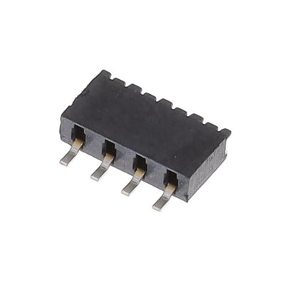 MMS-104-02-F-SH-TR by Samtec Inc. - CONNECTOR RECPT 4P 0.079 GOLD SMD R/A