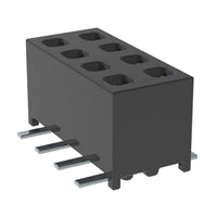 MMS-104-02-S-DV-A-P by Samtec Inc. - CONNECTOR RECPT 8POS 0.079 GOLD SMD