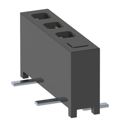 MMS-104-02-L-SV-01-P-TR by Samtec Inc. - CONNECTOR RECPT 4POS 0.079 GOLD SMD