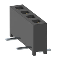 MMS-104-02-L-SV-K by Samtec Inc. - CONNECTOR RECPT 4POS 0.079 GOLD SMD