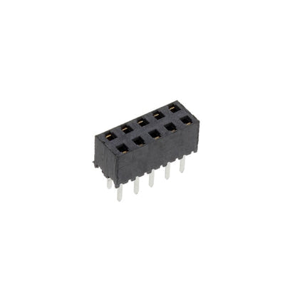 MMS-105-01-F-DV by Samtec Inc. - CONNECTOR RECPT 10POS 0.079 GOLD PCB