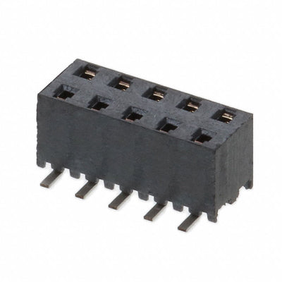 MMS-105-02-F-DV by Samtec Inc. - CONNECTOR RECPT 10POS 0.079 GOLD SMD
