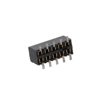 MMS-105-02-L-DV-K-TR by Samtec Inc. - CONNECTOR RECPT 10POS 0.079 GOLD SMD