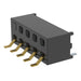 MMS-105-02-L-DH-10 by Samtec Inc. - CONNECTOR RECPT 10P 0.079 GOLD SMD R/A