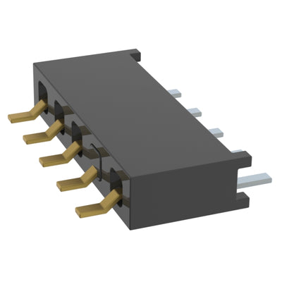 MMS-105-02-L-SH-02 by Samtec Inc. - CONNECTOR RECPT 5P 0.079 GOLD SMD R/A