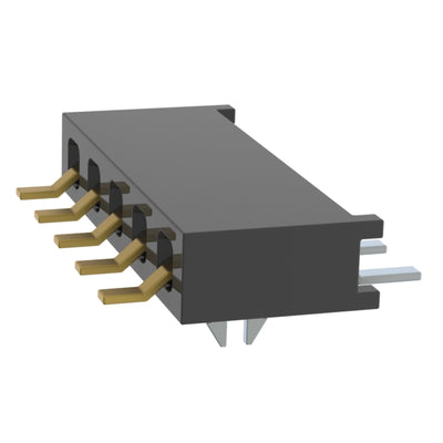 MMS-105-02-S-SH-LC by Samtec Inc. - CONNECTOR RECPT 5P 0.079 GOLD SMD R/A