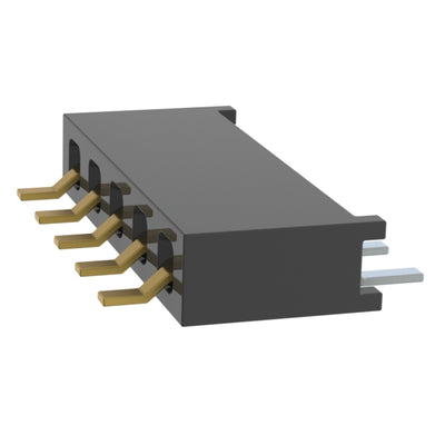 MMS-105-02-F-SH by Samtec Inc. - CONNECTOR RECPT 5P 0.079 GOLD SMD R/A